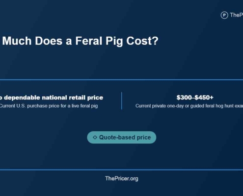 Feral Pig Cost
