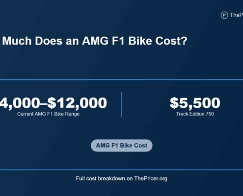 AMG F1 Bike Cost
