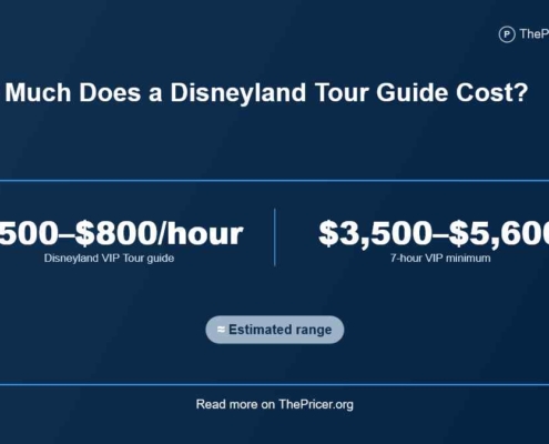 Disneyland Tour Guide Cost
