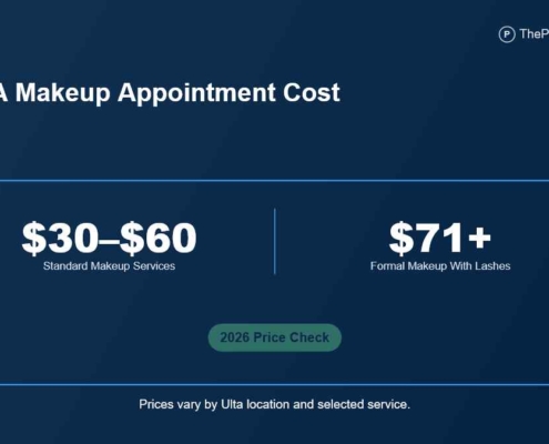 ULTA Makeup Appointment Cost