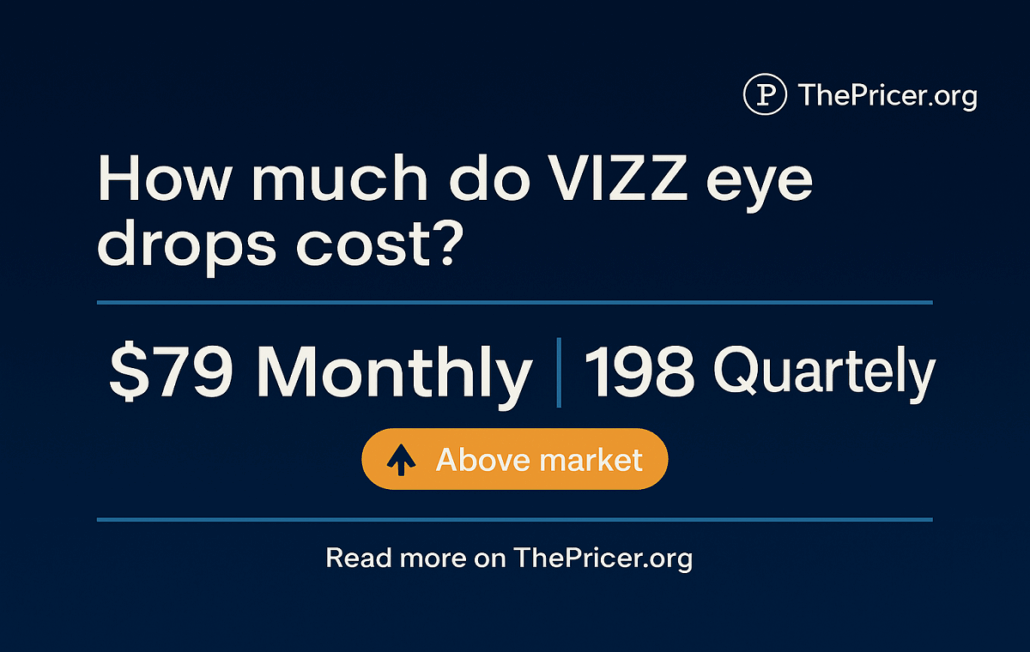 Vizz Eye Drops Cost