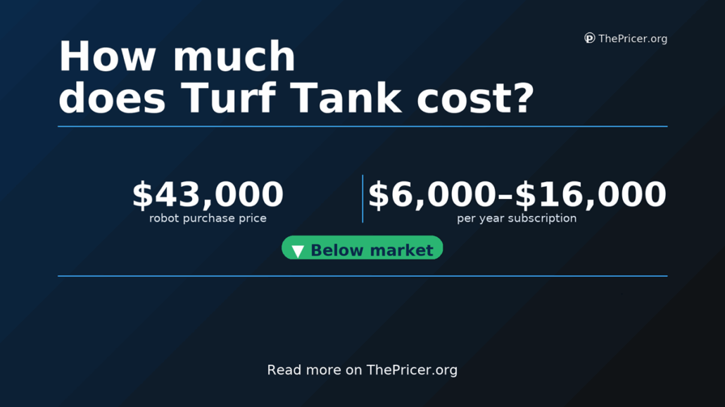 Turf Tank Cost