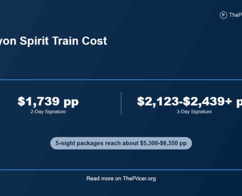 Canyon Spirit Cost