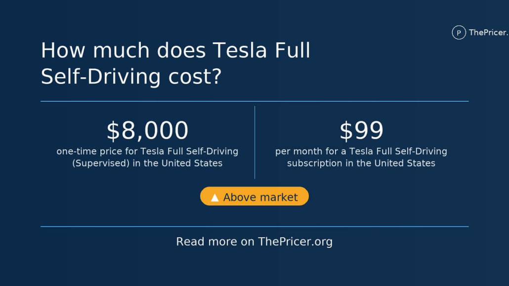 Tesla FSD Cost