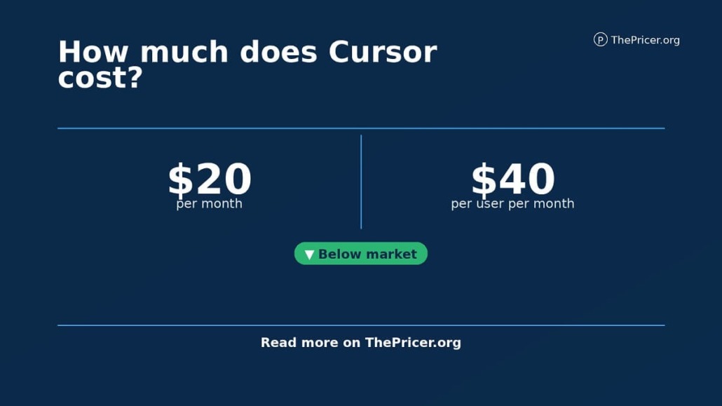 Cursor Cost