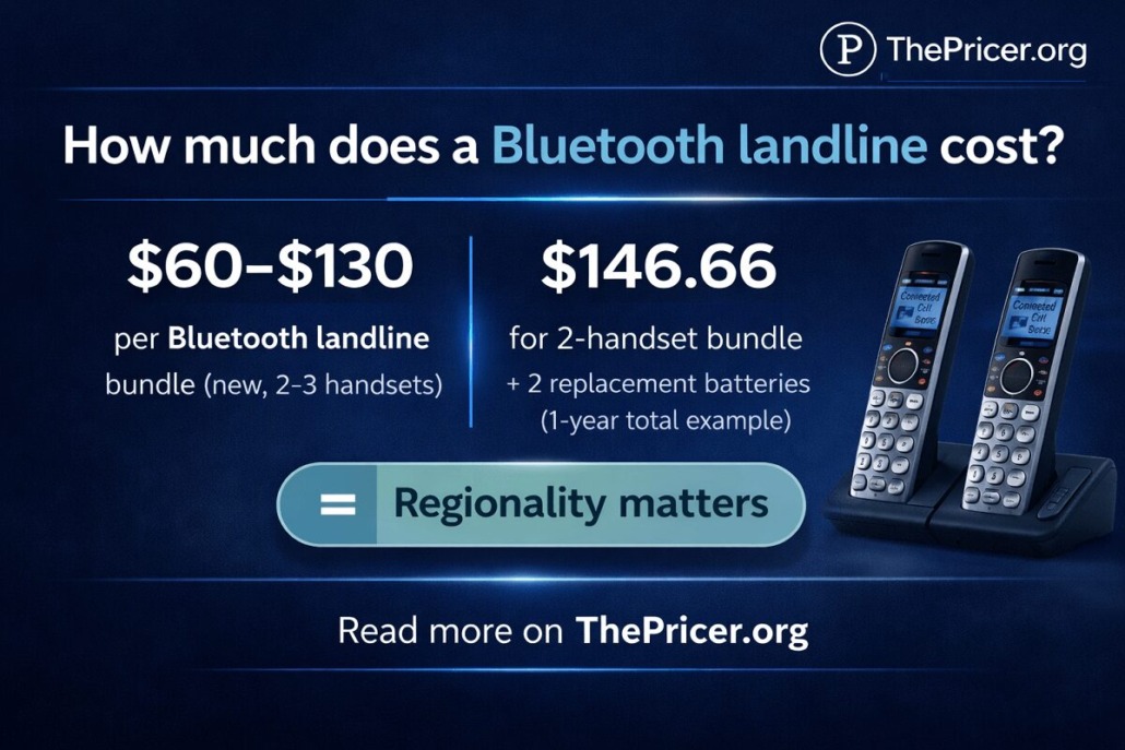 Bluetooth Cordless Landline Cost