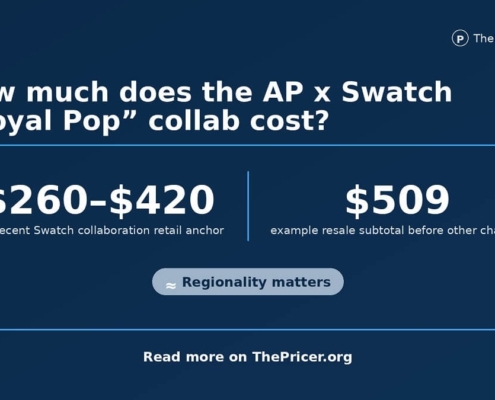 AP Swatch Royal Pop