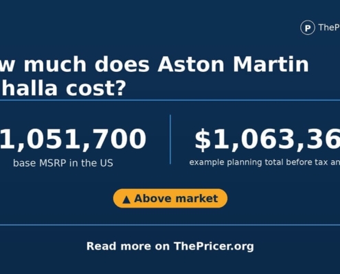 Aston Martin Valhalla Cost