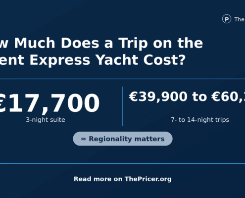 Trip on the Orient Express Yacht Cost