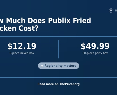 Publix Fried Chicken Cost
