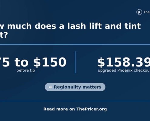 Lash Lift And Tint Cost Card