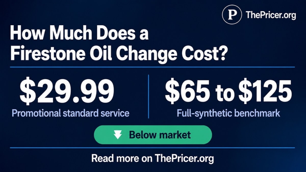 Firestone Oil Change Cost