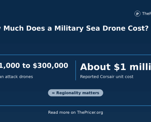 Military Sea Drone Cost