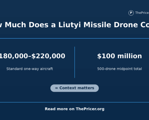 Liutyi Missile Drone Cost