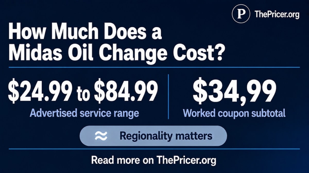 Midas Oil Change Cost