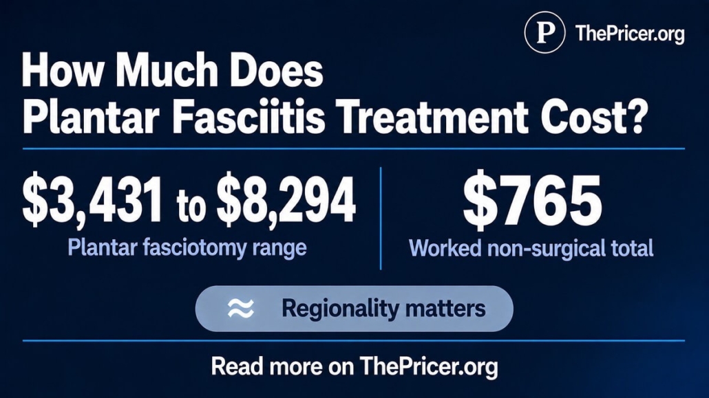 Plantar Fasciitis Treatment Cost
