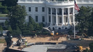 Trumps White House Helipad 