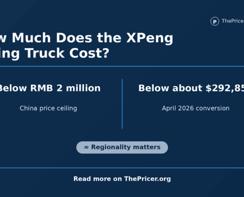 Xpeng Flying Truck Cost