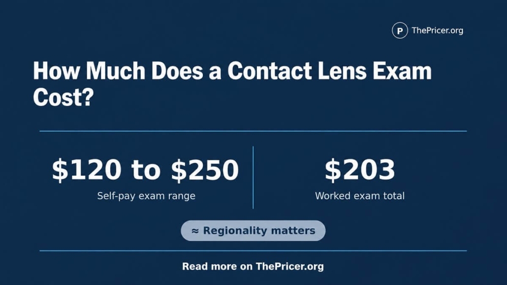 Contact Lens Exam Cost