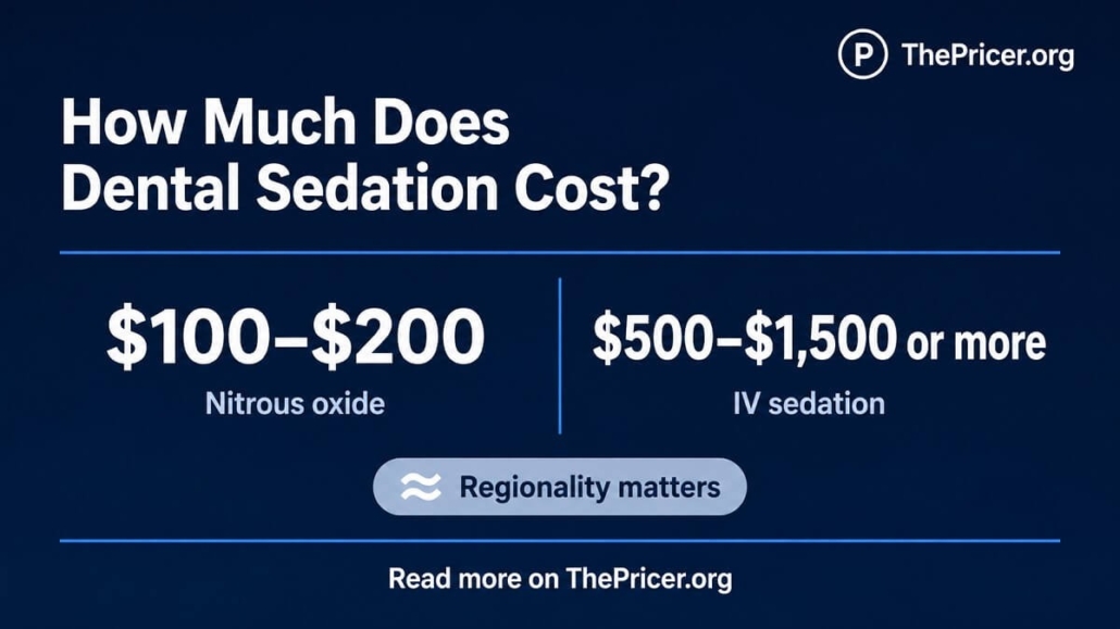 Dental Sedation Cost