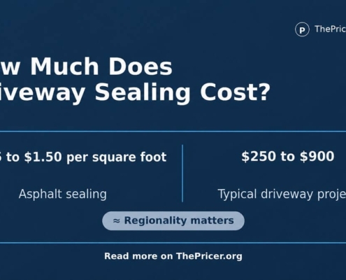 Driveway Sealing Cost