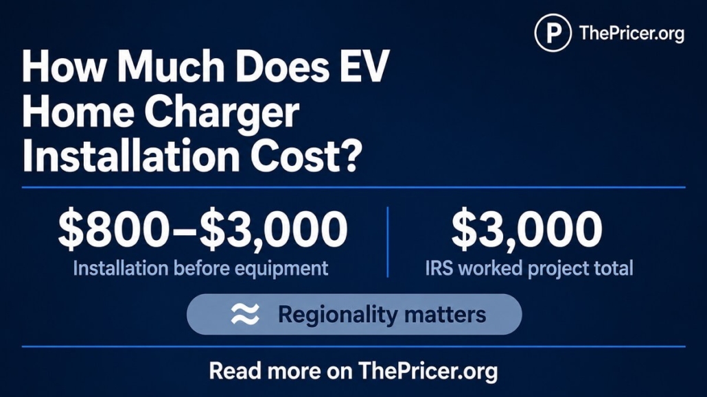 EV Home Charger Installation Cost