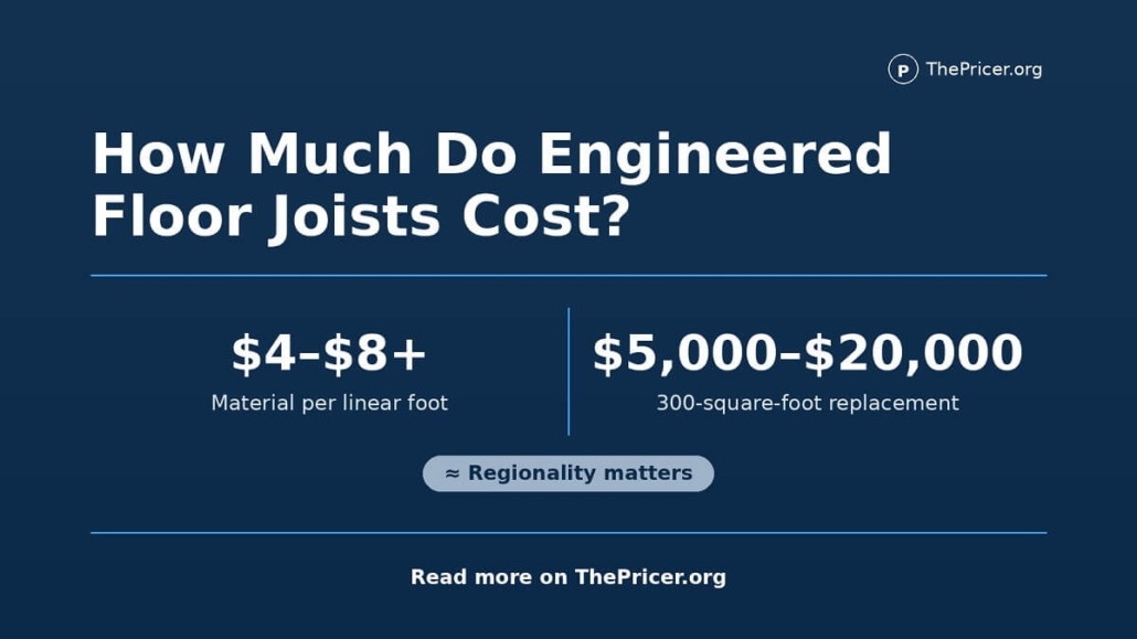 Engineered Floor Joists Cost