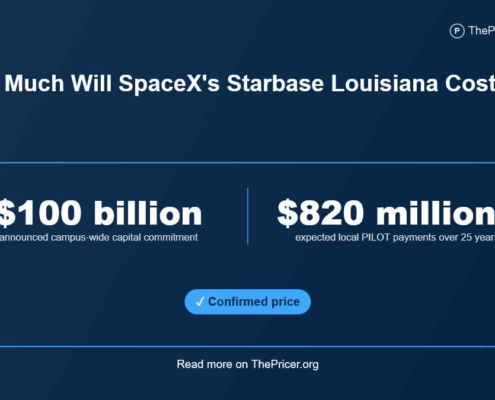 SpaceX Starbase Louisiana Cost