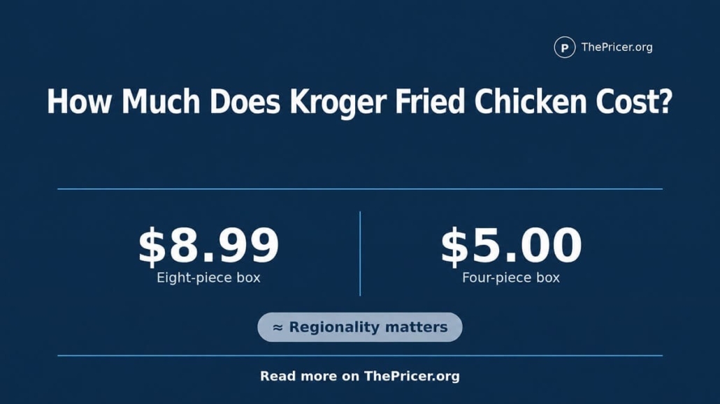 Kroger Fried Chicken Cost