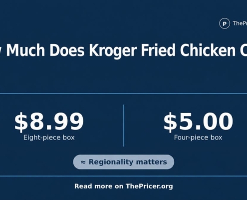 Kroger Fried Chicken Cost
