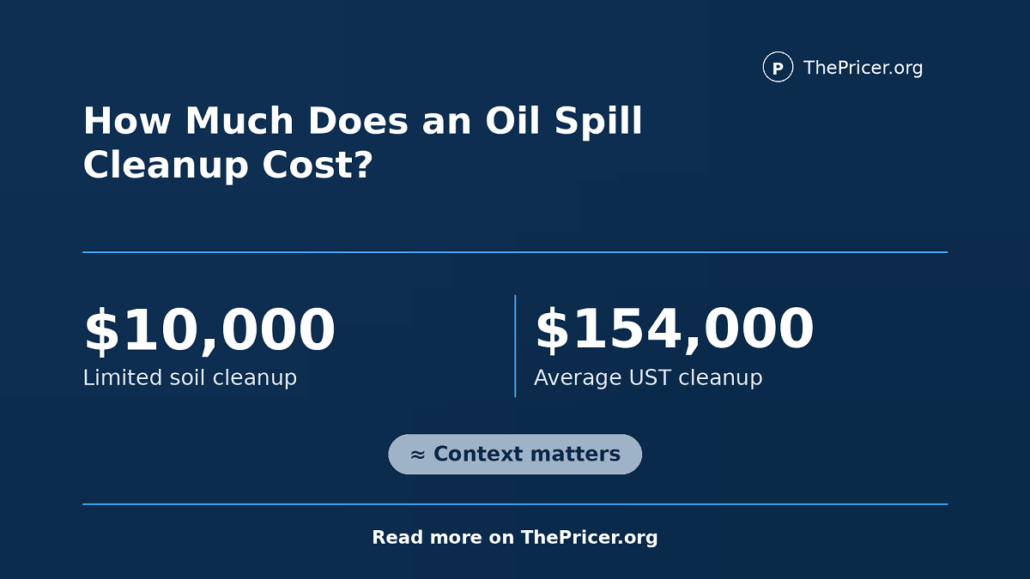 Oil Spill Cleanup Cost