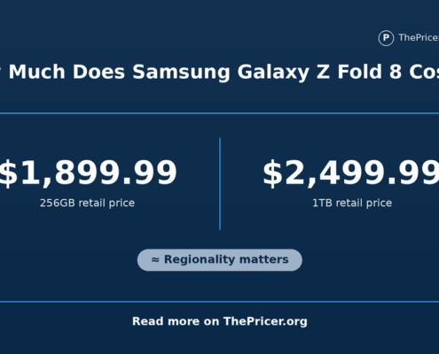 Samsung Galaxy Z Fold 8 Cost