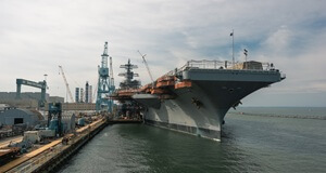 Overhaul US Aircraft Carrier