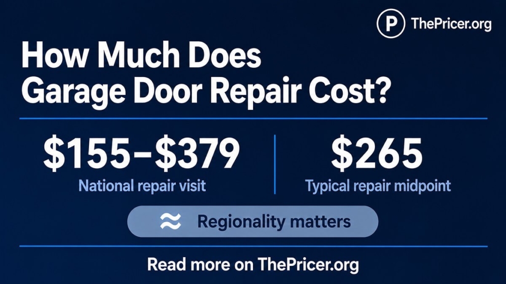Garage Door Repair Cost