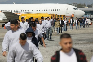 ICE Deportation Flight