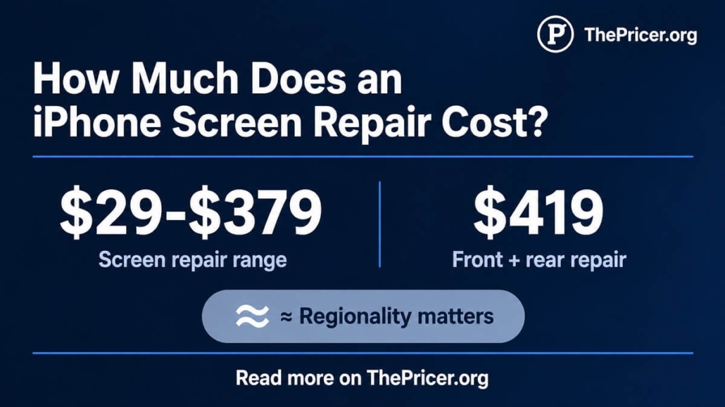 iPhone Screen Repair Cost
