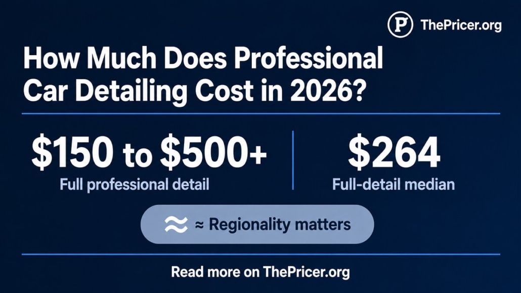 Professional Car Detailing Cost