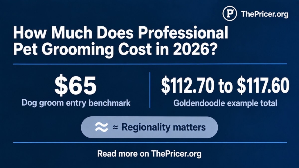 Professional Pet Grooming Cost