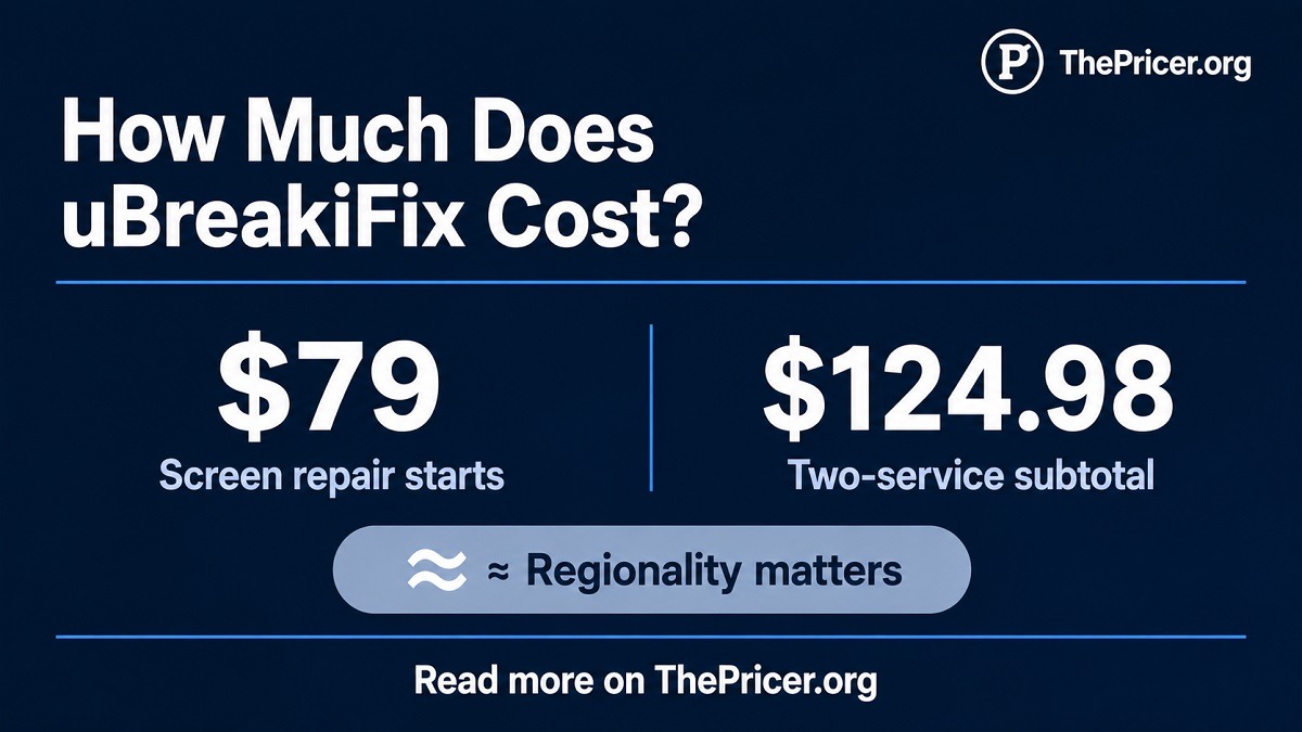 How Much Does UBreakiFix Cost?